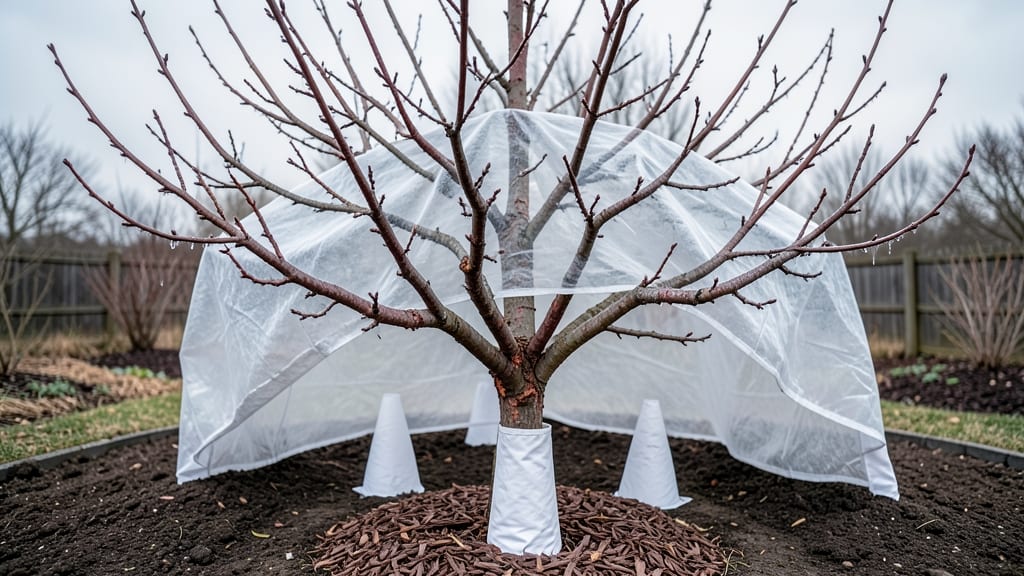 Frost Protection Covers For Trees: Winterproof Branches With Breathable Shielding