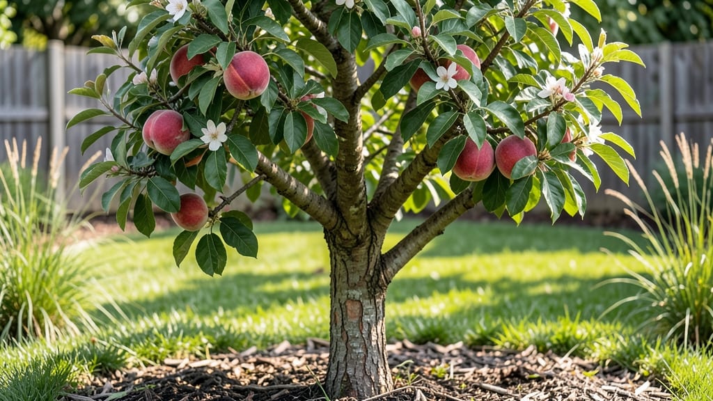 Red Globe Peach Tree: Year-Round Abundance With 4 Seasonal Trims