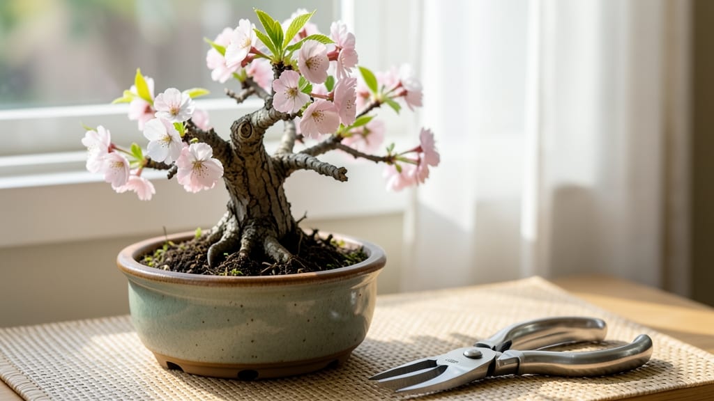 Japanese Flowering Cherry Bonsai Tree: Year-Round Grace With Pruning Precision