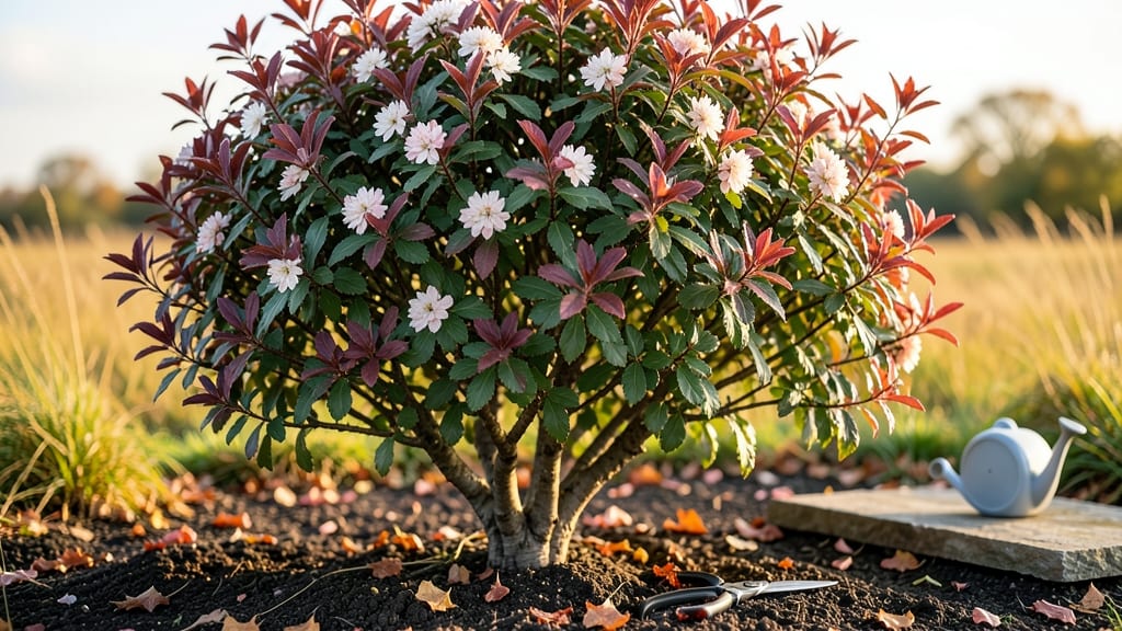Star-Shaped Flower Tree: Sculpted Canopy for Year-Round Elegance