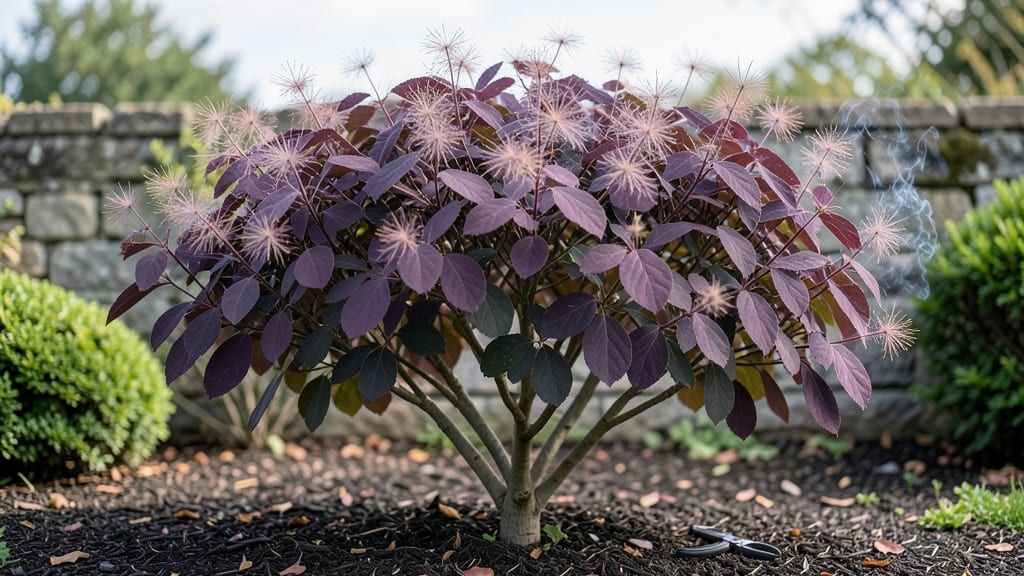 Smoke Tree Colors: Year-Round Foliage Drama With 4 Seasonal Trims