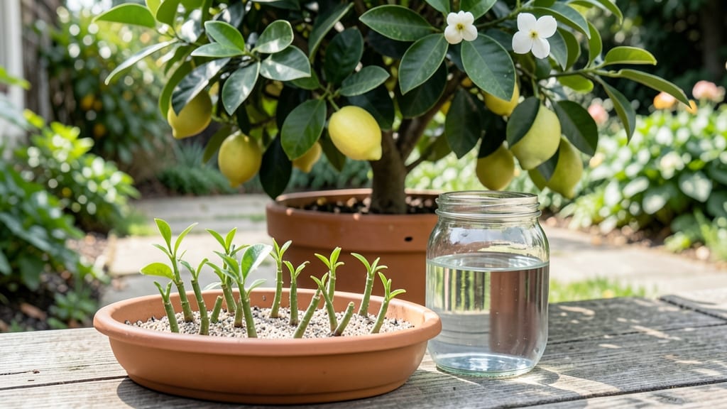 Lemon Tree Propagation: Hassle-Free Cuttings for Thriving New Trees